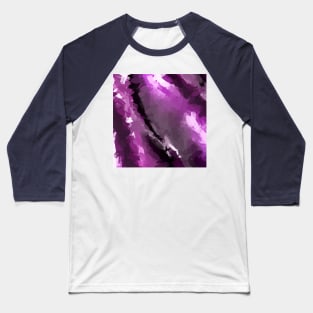 Modern Violet Trunk Abstract Painting Baseball T-Shirt